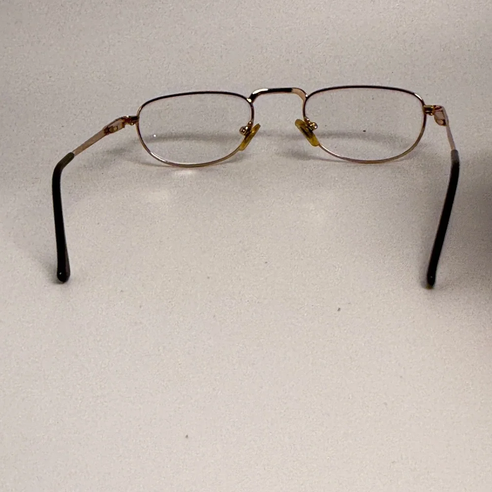 Royal Crown Italian Design 7515S Gold Metal Oval Eyeglass‎ Frames 50-18-140